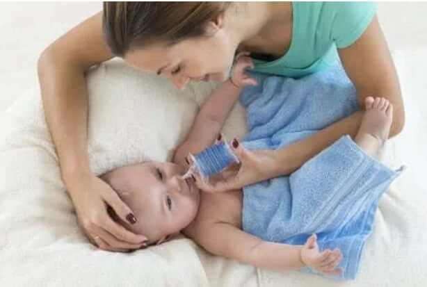 Ρινικό πλύσιμο μωρά παιδιά