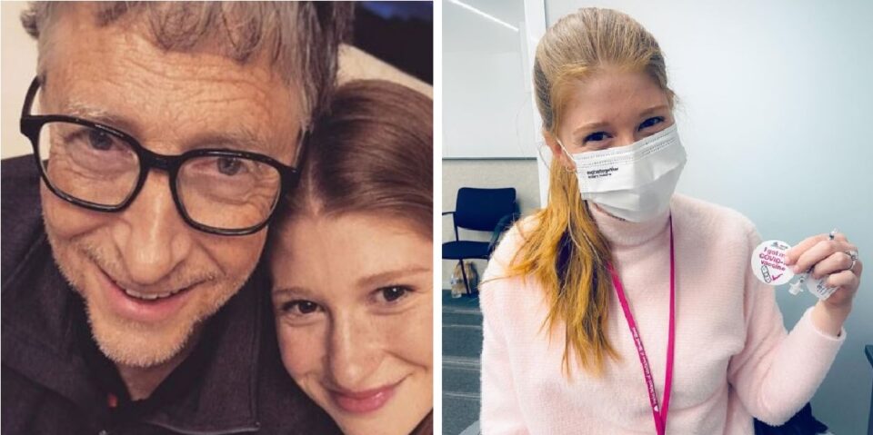 Η κόρη του Μπιλ Γκέιτς έκανε το εμβόλιο και είπε: «Κρίμα, δεν έχει το τσιπ του μπαμπά»